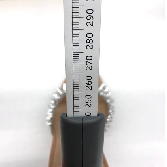 Steve Madden Vinyl Heels Studded Metallic Silver Spikes Square Toe Sandals 7.5 - Picture 8 of 9